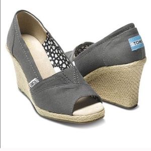 Toms espadrille wedges